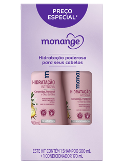 MONANGE PACK CAPILAR HIDRATAÇÃO INTENSIVA