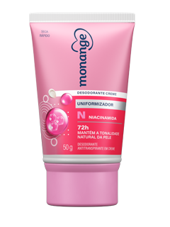 MONANGE DESODORANTE CREME UNIFORMIZADOR 50G