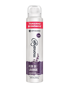 MONANGE DESODORANTE AERO ECONÔMICO FLOR DE LAVANDA 200ML